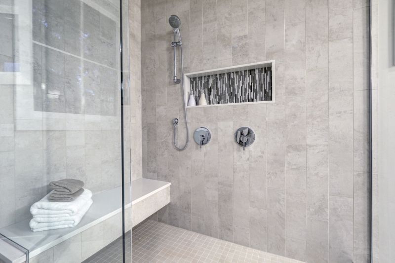 Elegant Shower Niche Design